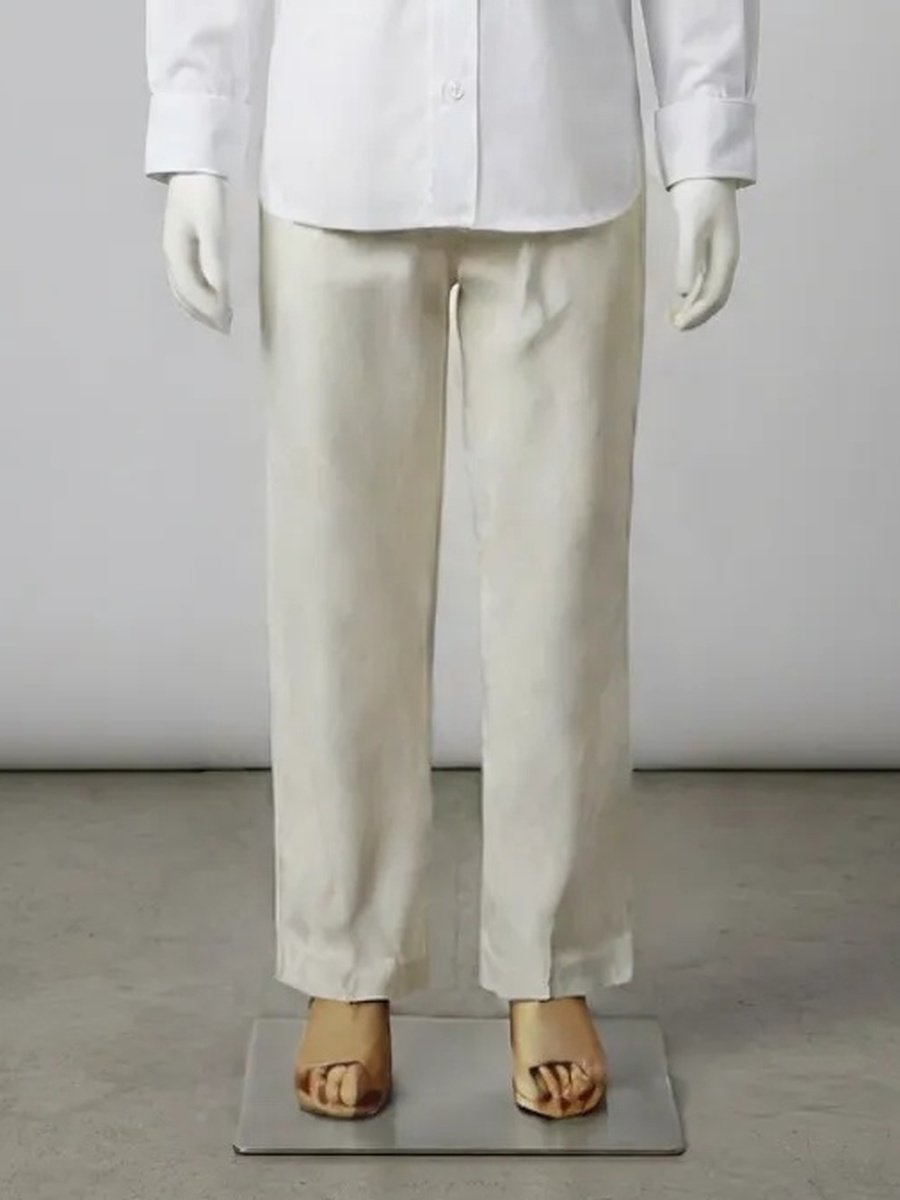 Sand Beige Linen Holiday Shorts Set — Sand Beige colourway